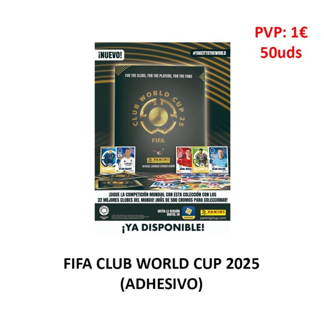 Pan. SOBRES FIFA CLUB WORLD CUP 2025 **Adhesivo** PVP 1€ 50 Sin categorizar