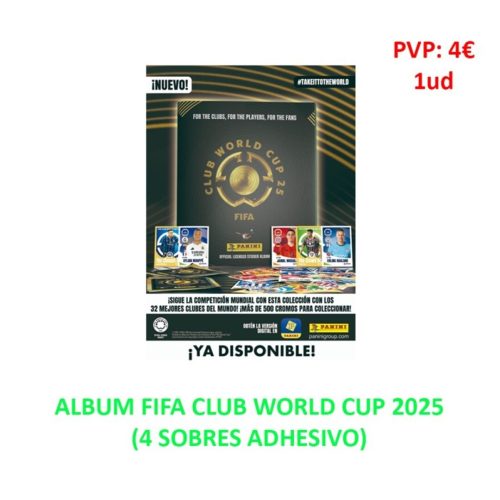 Pan. ALBUM FIFA CLUB WORLD CUP **Adhesivo** PVP 4€ 1ud Sin categorizar
