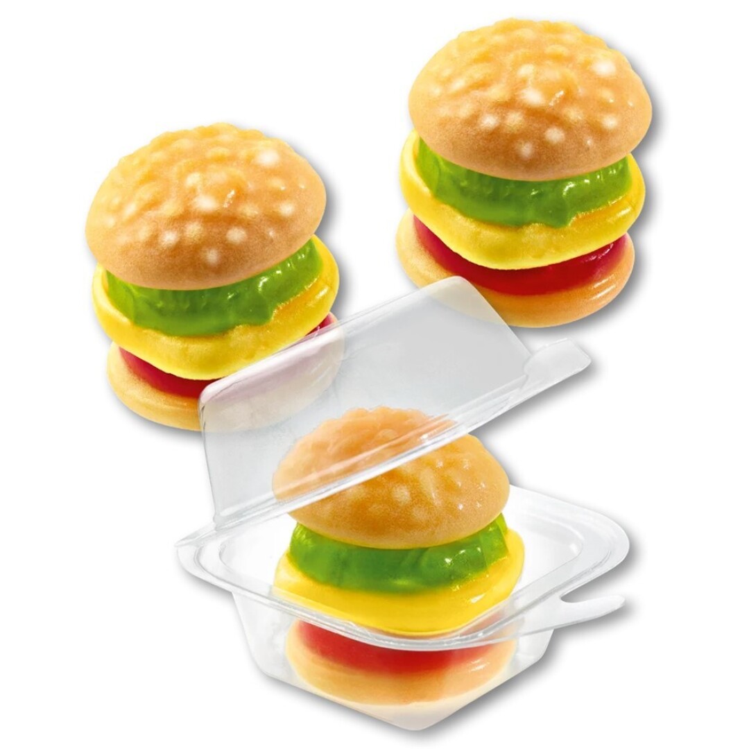 Trolli MINI Burguer BOTE Brillo 90 uds.- Golosinas en Estuches
