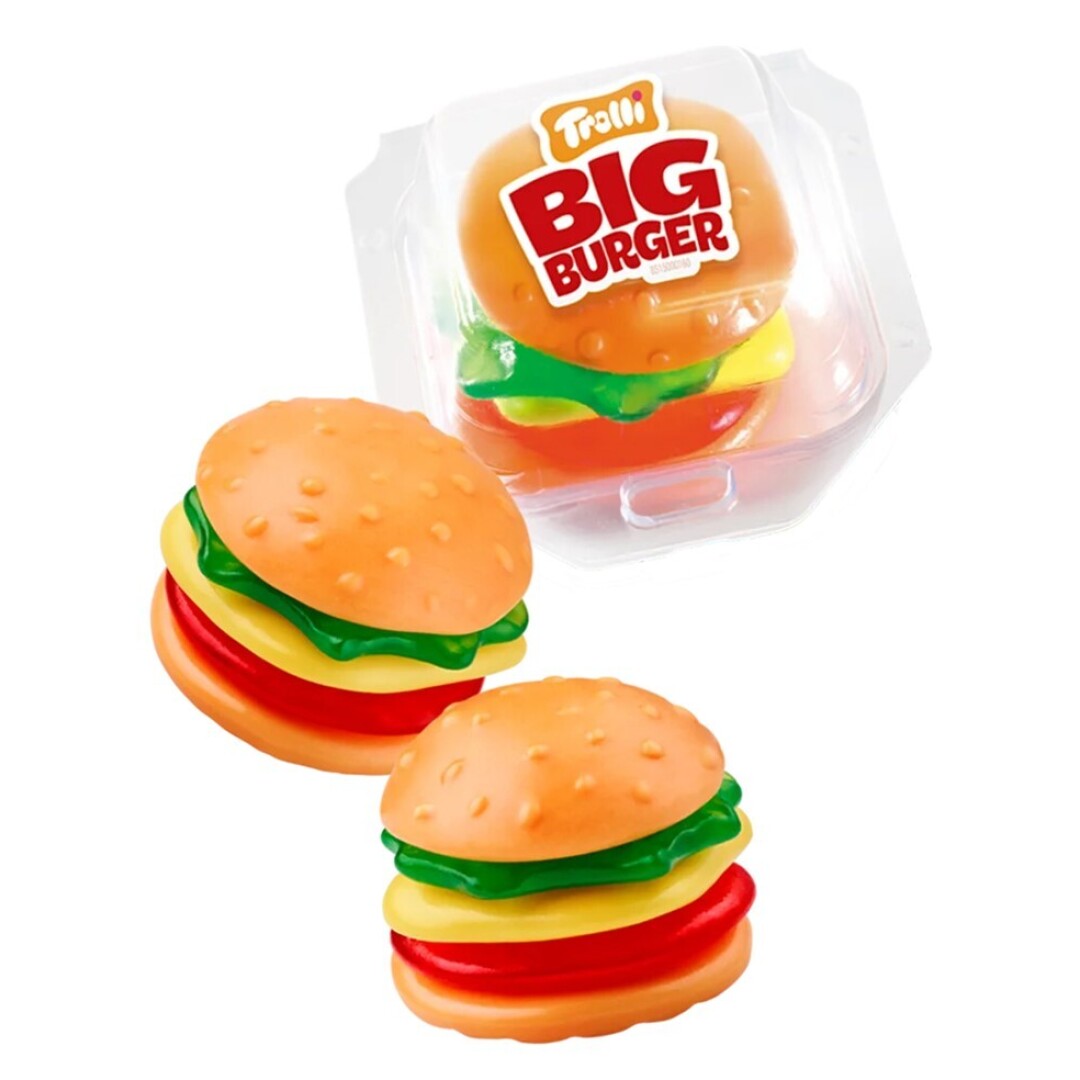 Trolli Burguer XXL Bote 20 uds.- Golosinas en Estuches