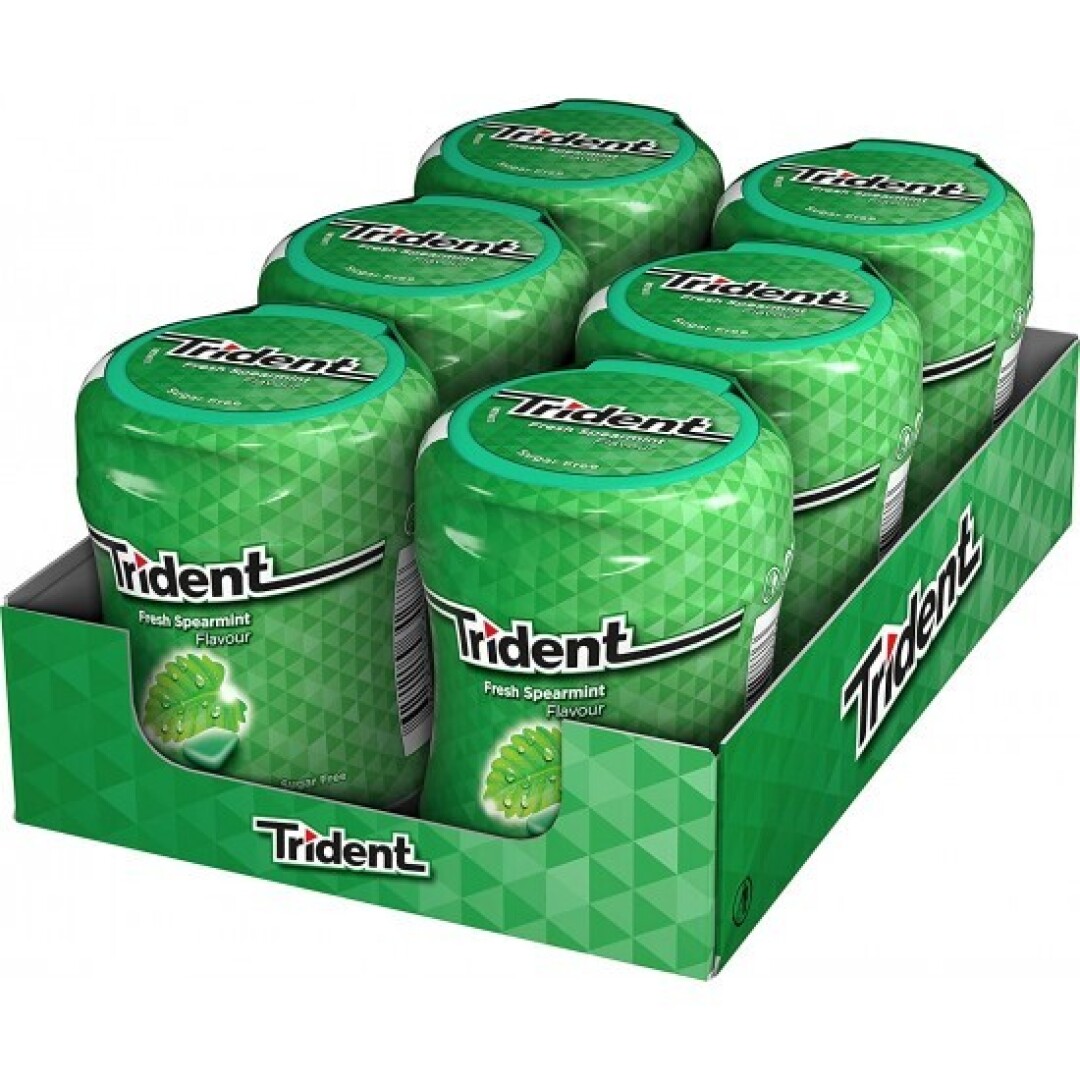 TRIDENT BOTE HIERBABUENA 6UDS.- Sin categorizar