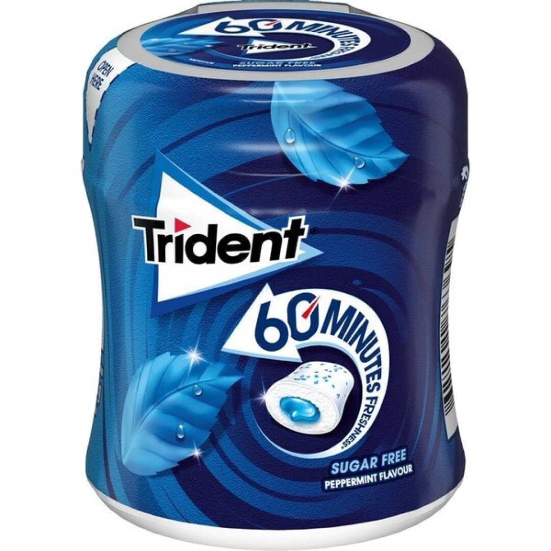 TRIDENT BOTE 60 MIN. MENTA AZUL 6UDS.- Sin categorizar