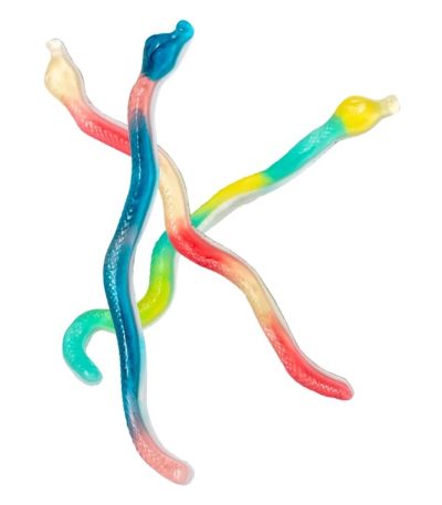 Trolli CULEBRAS BRILLO SNAKE Hall B/1kg. Golosinas brillo