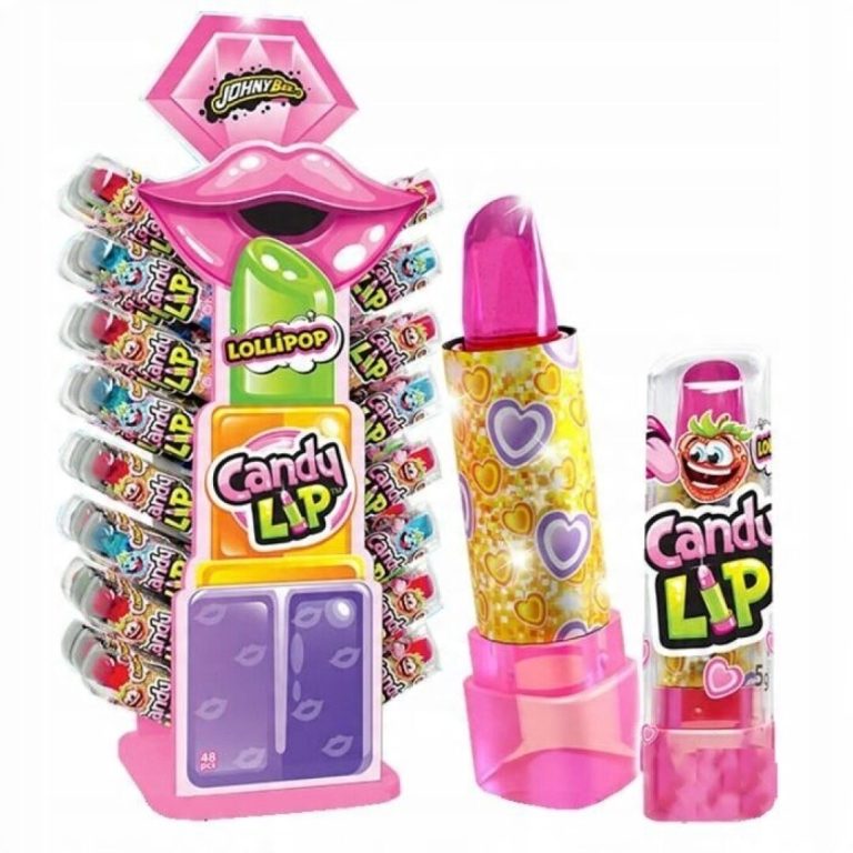 SH Expositor Candy Lips Pintalabios 30grs 48uds Juguetes con Golosinas