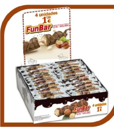 Don Juan FUNBAR Snack Choco 4udsx1.20€ 104uds Galletas y Cereales