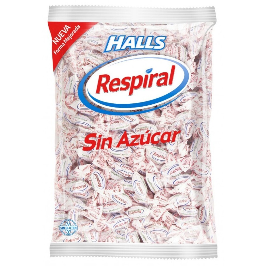 RESPIRAL SIN AZUCAR MENTA B/1kg.- Caramelos a Granel sin Azúcar