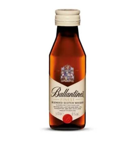 PR MINIATURA BALLANTINES FINEST 5CL 12uds Bebidas Alcohólicas